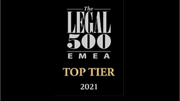 Legal500 Top Tier 21